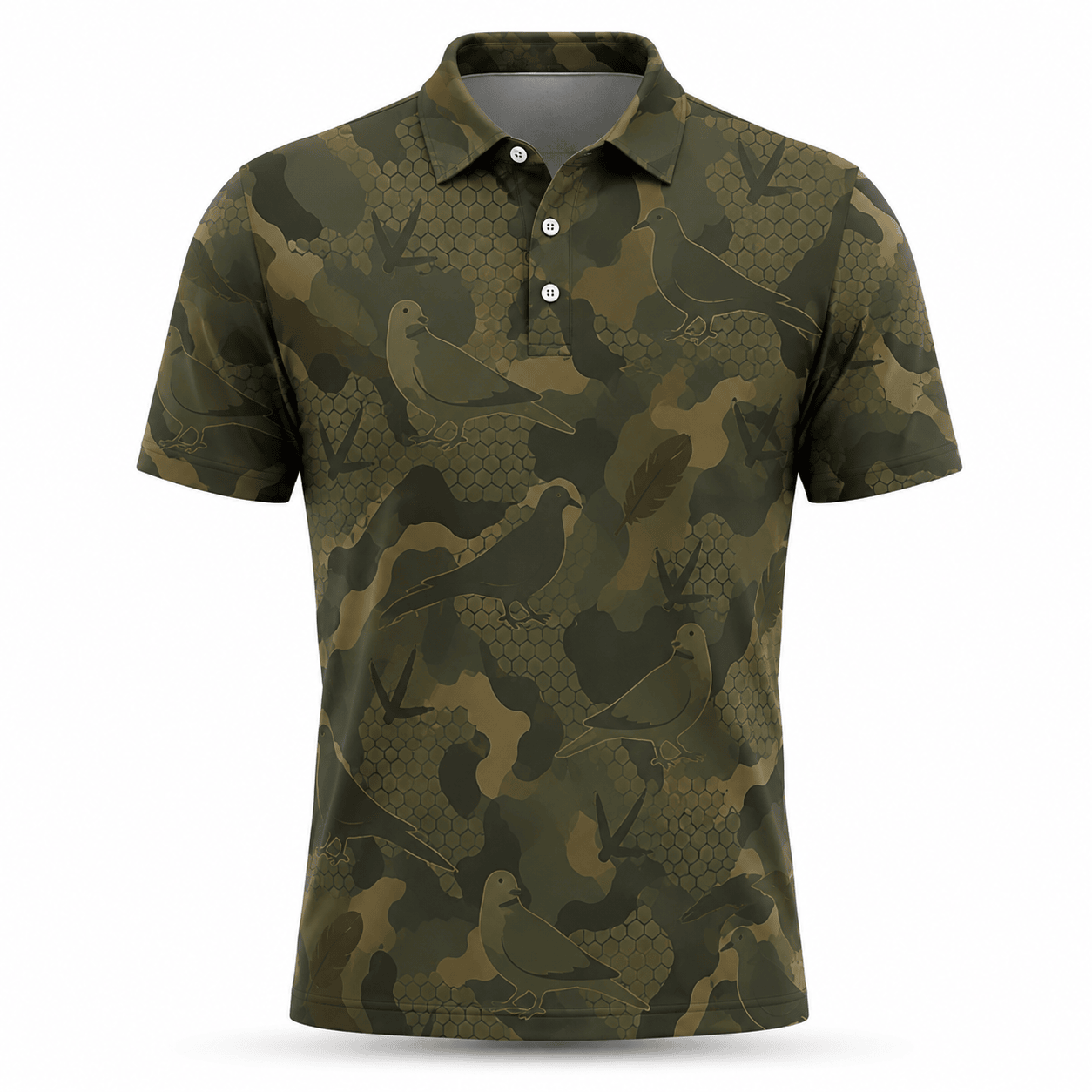Dove Hunting Men Polo Shirt