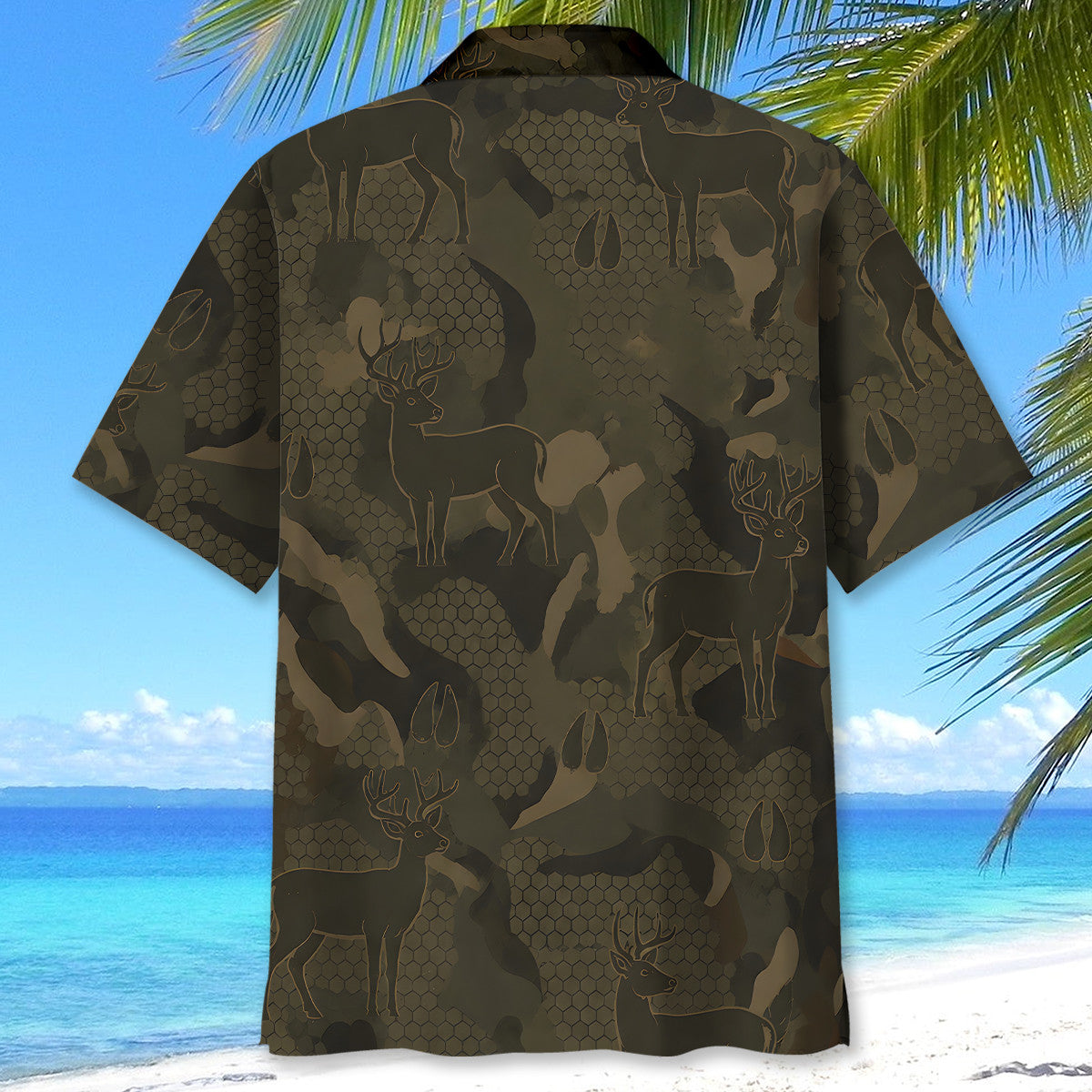Deer I'd Rather Be Hunting Hawaiian Shirt
