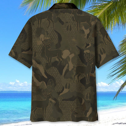 Deer I'd Rather Be Hunting Hawaiian Shirt