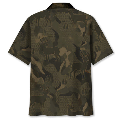 Deer I'd Rather Be Hunting Hawaiian Shirt