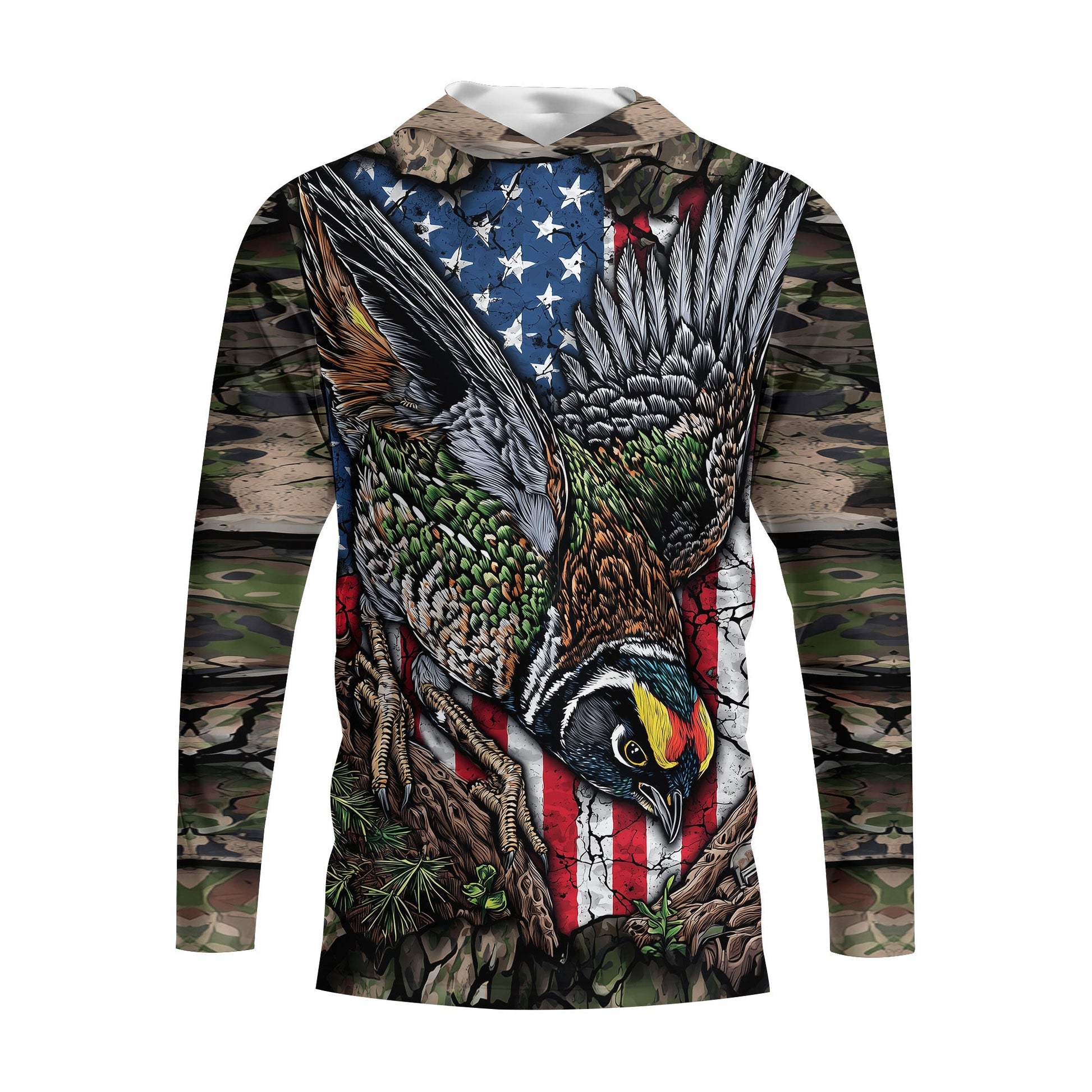 Quail Perched On The Rock All Over Print Shirt