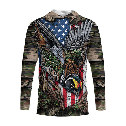 Quail Perched On The Rock All Over Print Shirt