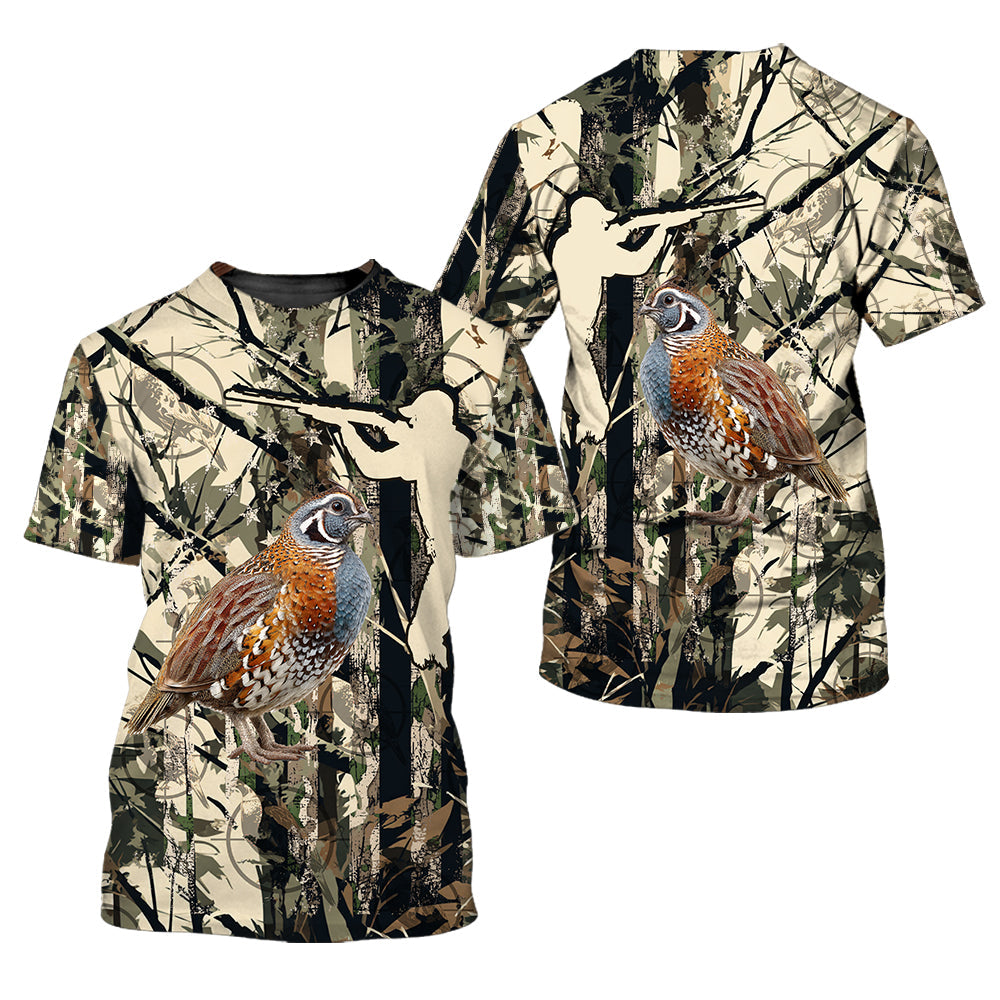 America Quail Hunting All Over Print Shirt