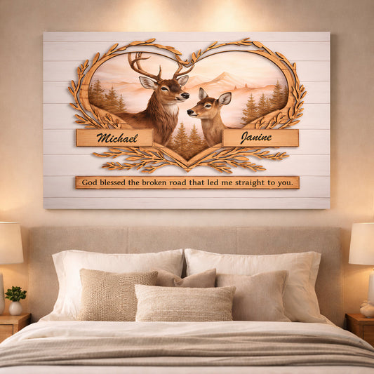 Custom Deer Gift Wall Sign