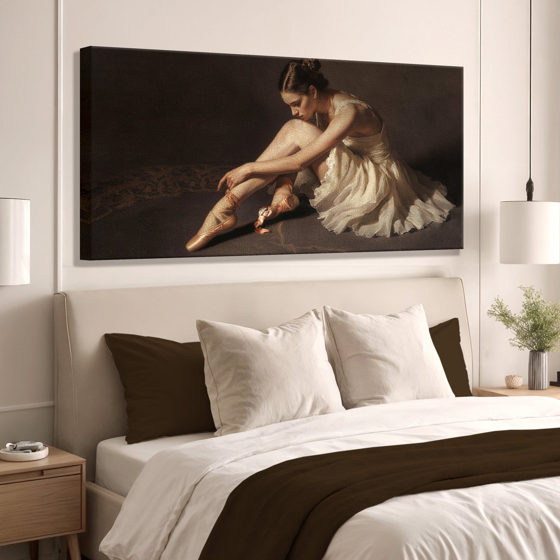 The Ballet Dancer's Solitude Wall Art