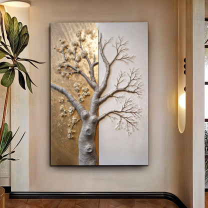Tree American Basswood Wall Art