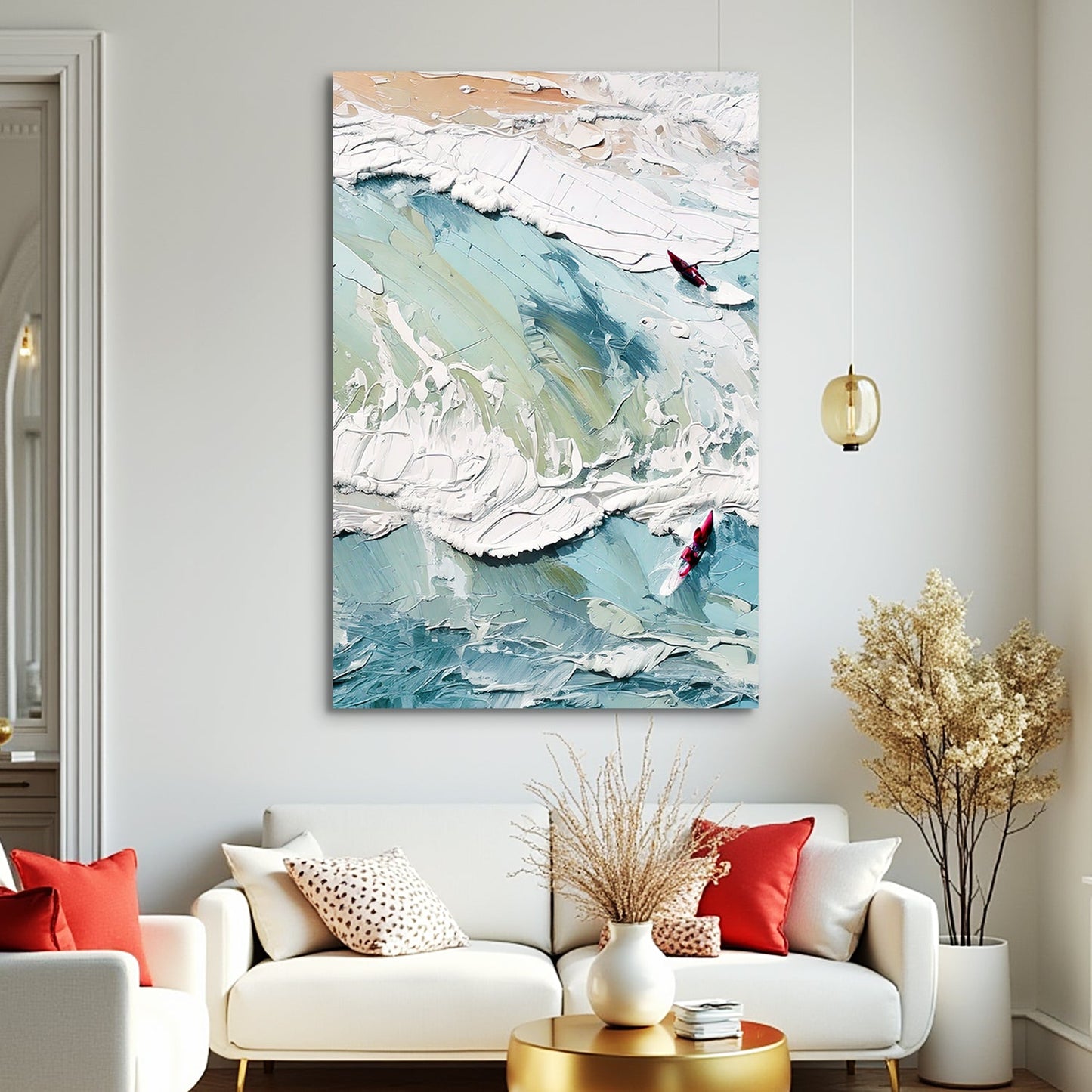 3D Sea Wall Art