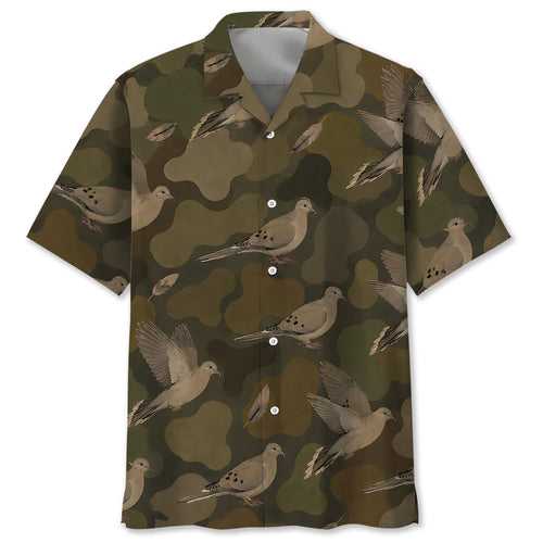 Camo Dove Hunting Hawaiian Shirt
