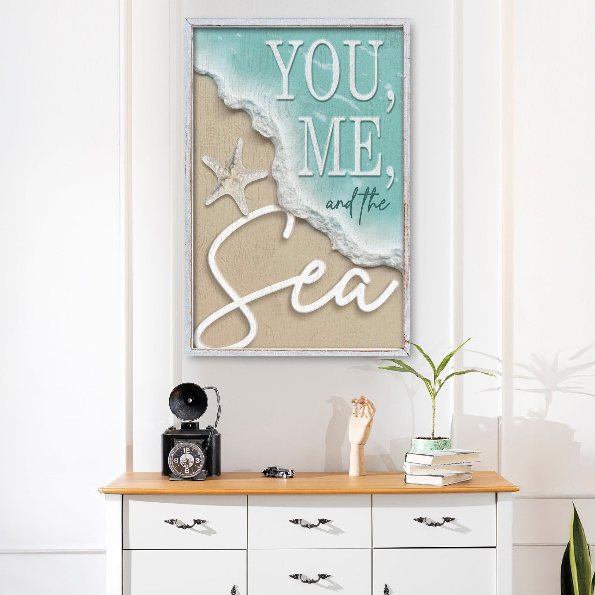 You Me and the Sea Coastal Sign VI