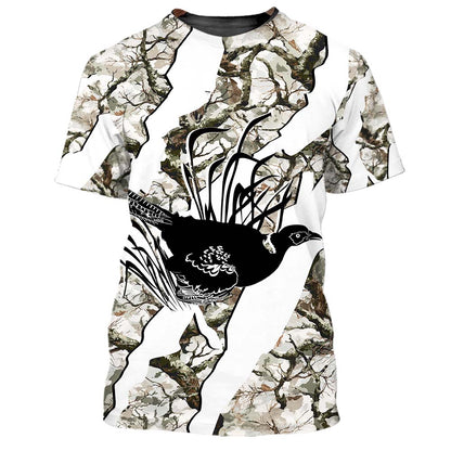 America Pheasant Hunting Camo All Over Print Shirt