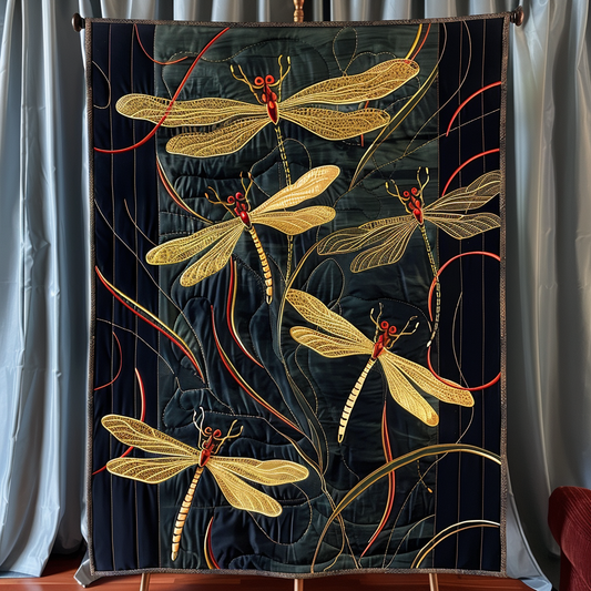 Mystic Marsh Quilted Blanket - Throw (55" x 60")