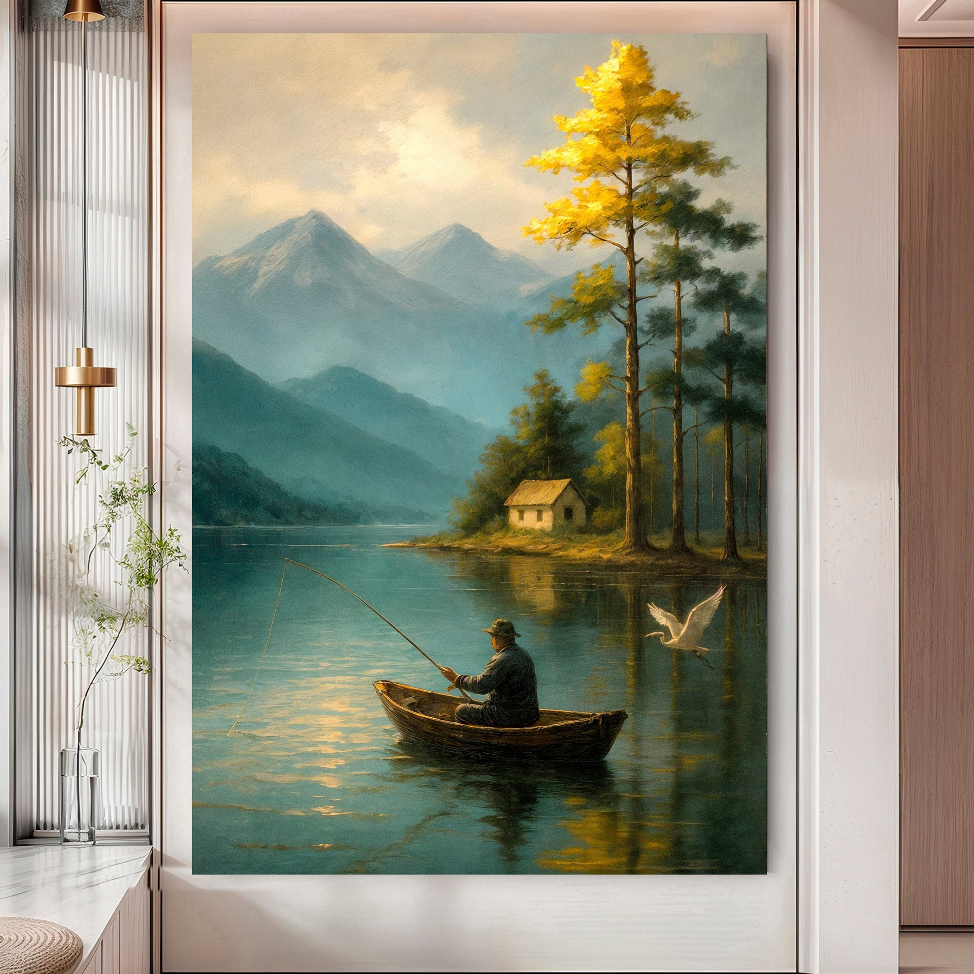 A Quiet Catch Wall Art