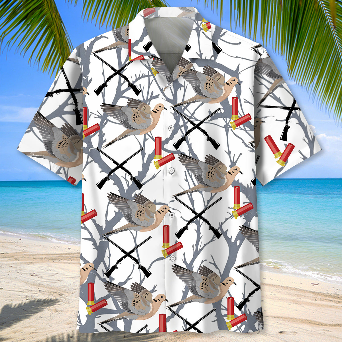 Dove Hunting Hawaiian Shirt