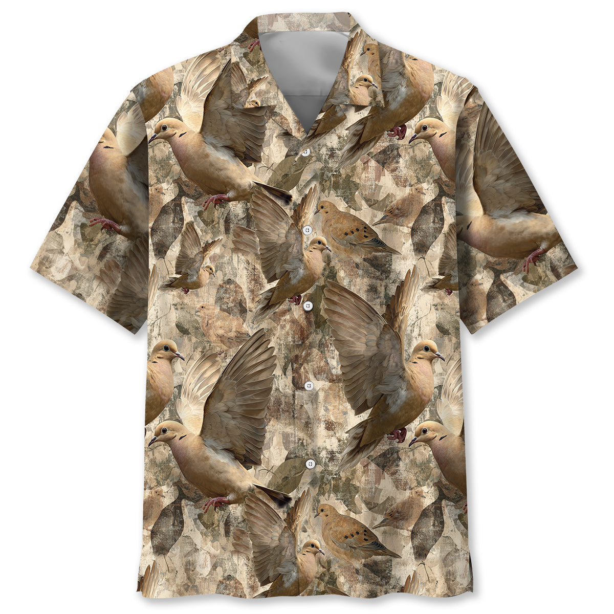 Backwoods Mourning Dove Hunting Hawaiian Shirt Shirt