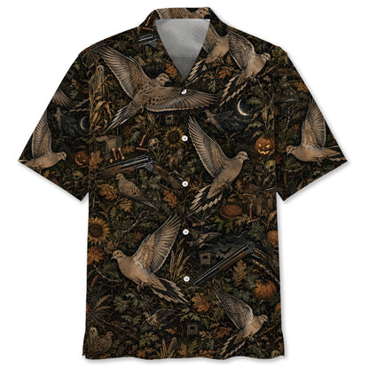Dove Hunting Halloween Hawaiian Shirt
