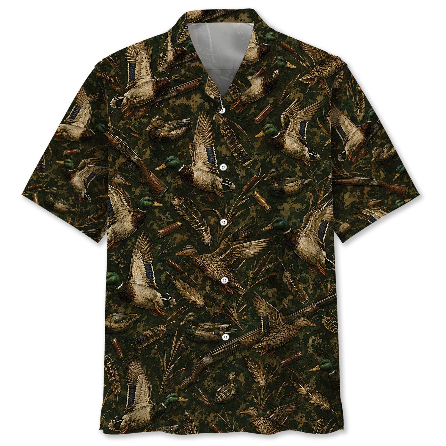 Vintage Duck Hunter Hawaiian Shirt