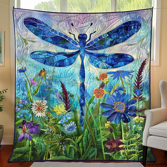 Nature’s Dancer Quilted Blanket - Throw (55" x 60")