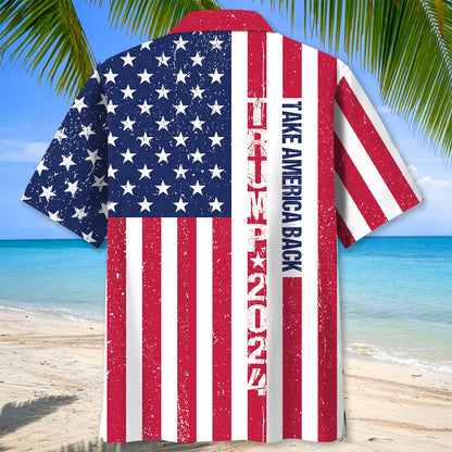 2024 America Hawaiian Shirt - L - hawaiian shirt