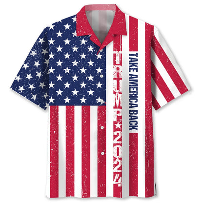 2024 America Hawaiian Shirt - XL - hawaiian shirt
