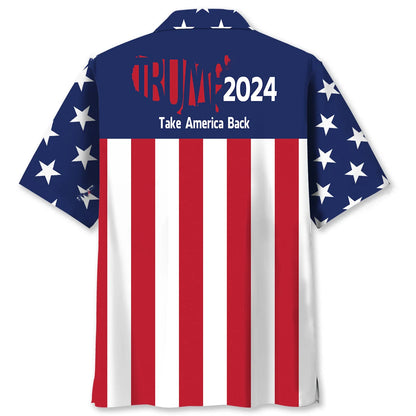 2024 America Hawaiian Shirt - 2XL - hawaiian shirt