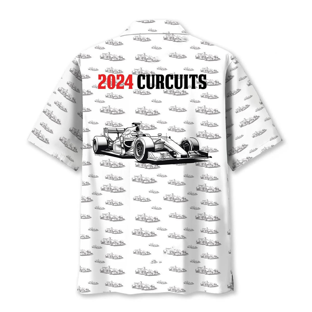 2024 F1 Circruits Hawaiian Shirt - M - hawaiian shirt