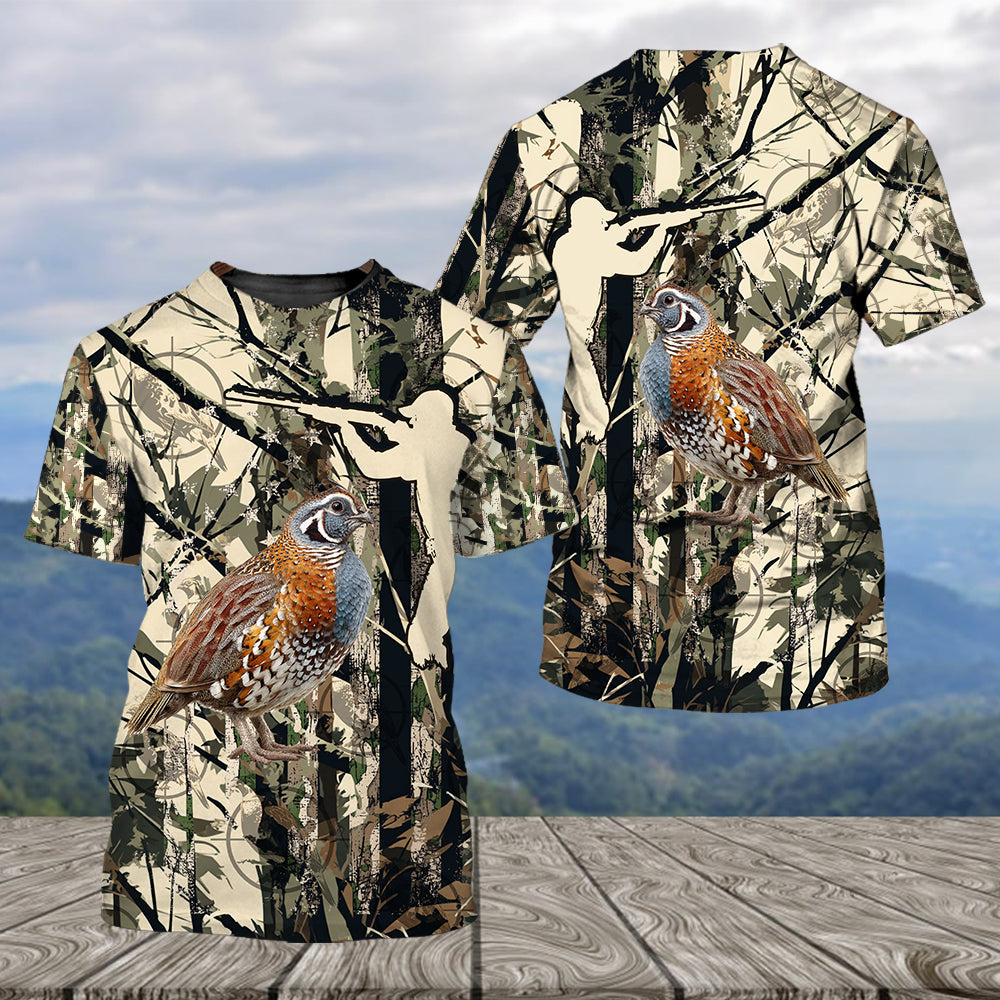 America Quail Hunting All Over Print Shirt