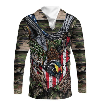 Quail Perched On The Rock All Over Print Shirt