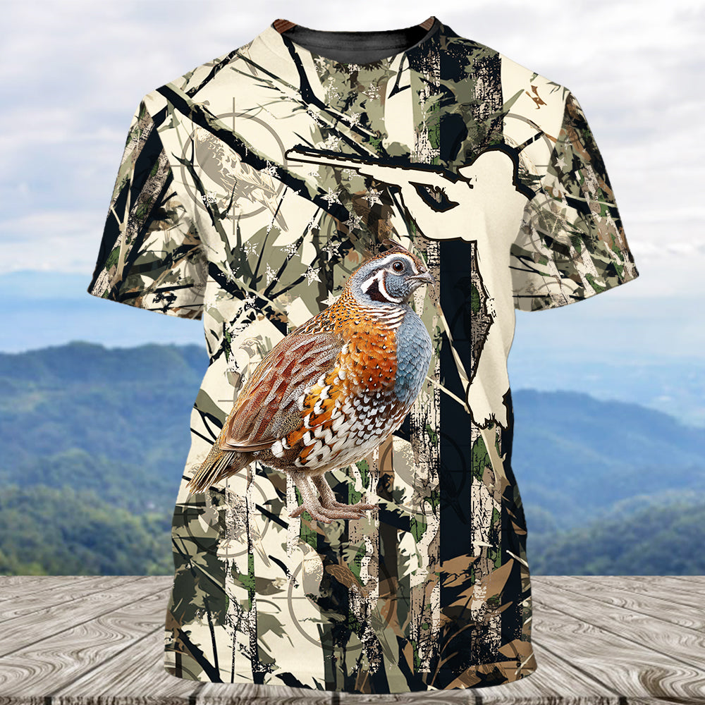 America Quail Hunting All Over Print Shirt