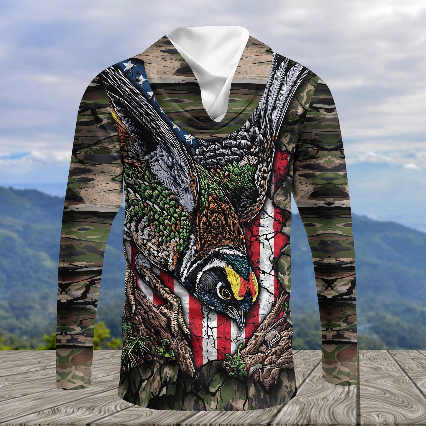 Quail Perched On The Rock All Over Print Shirt