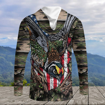 Quail Perched On The Rock All Over Print Shirt