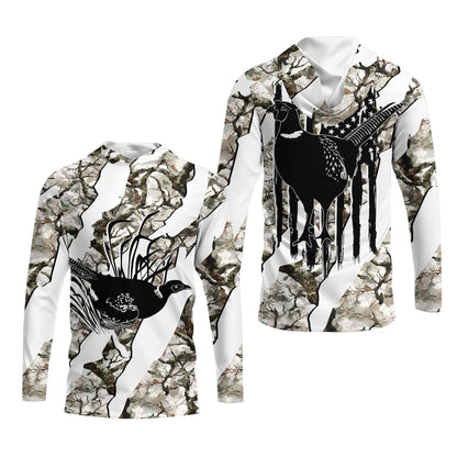 America Pheasant Hunting Camo All Over Print Shirt