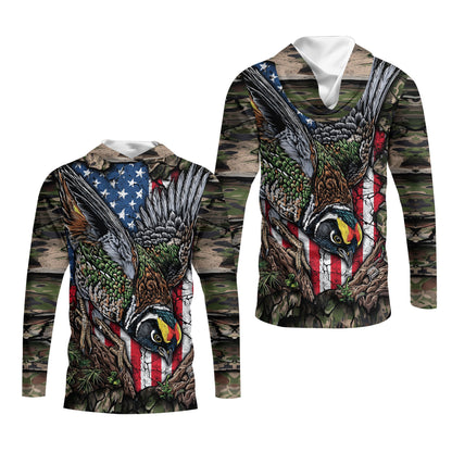 Quail Perched On The Rock All Over Print Shirt
