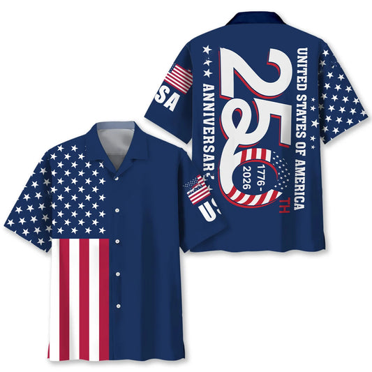 250 Years of America Hawaiian Shirt