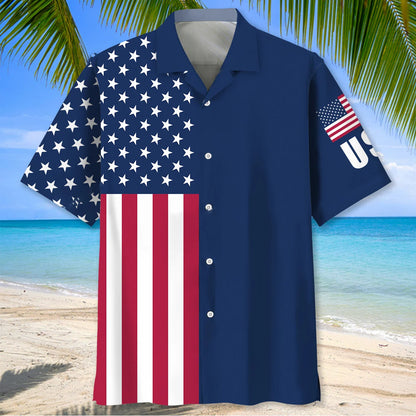 250 Years of America Hawaiian Shirt - M - hawaiian shirt