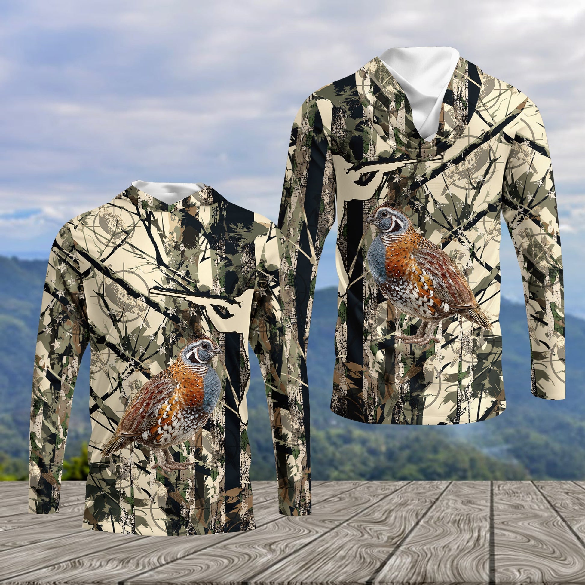 America Quail Hunting All Over Print Shirt