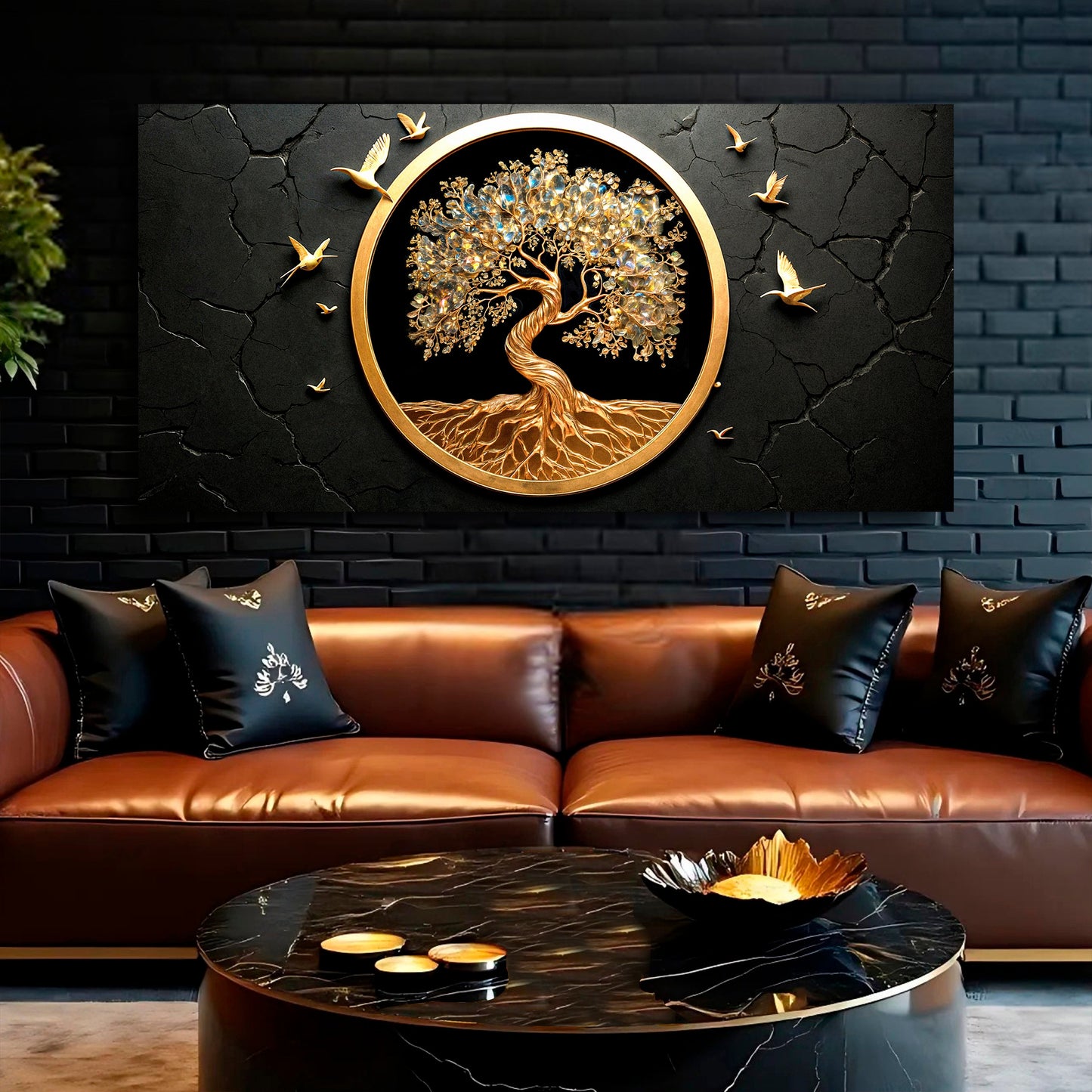 3D Celtic Minimalist Tree of Life Wall Art