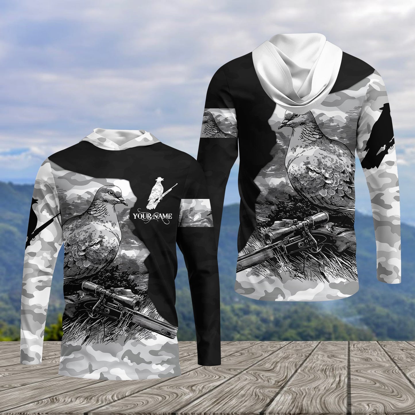 Dove Hunter All Over Print Shirt