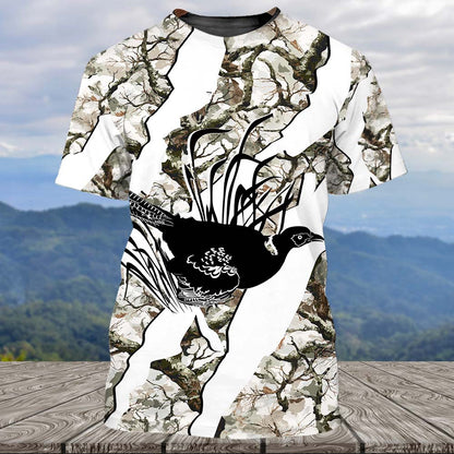 America Pheasant Hunting Camo All Over Print Shirt