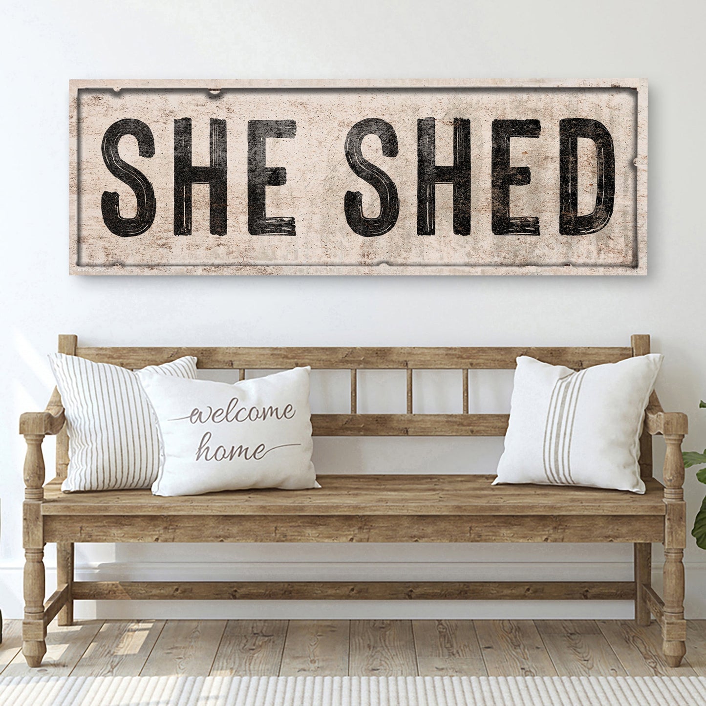 She Shed V - canvas