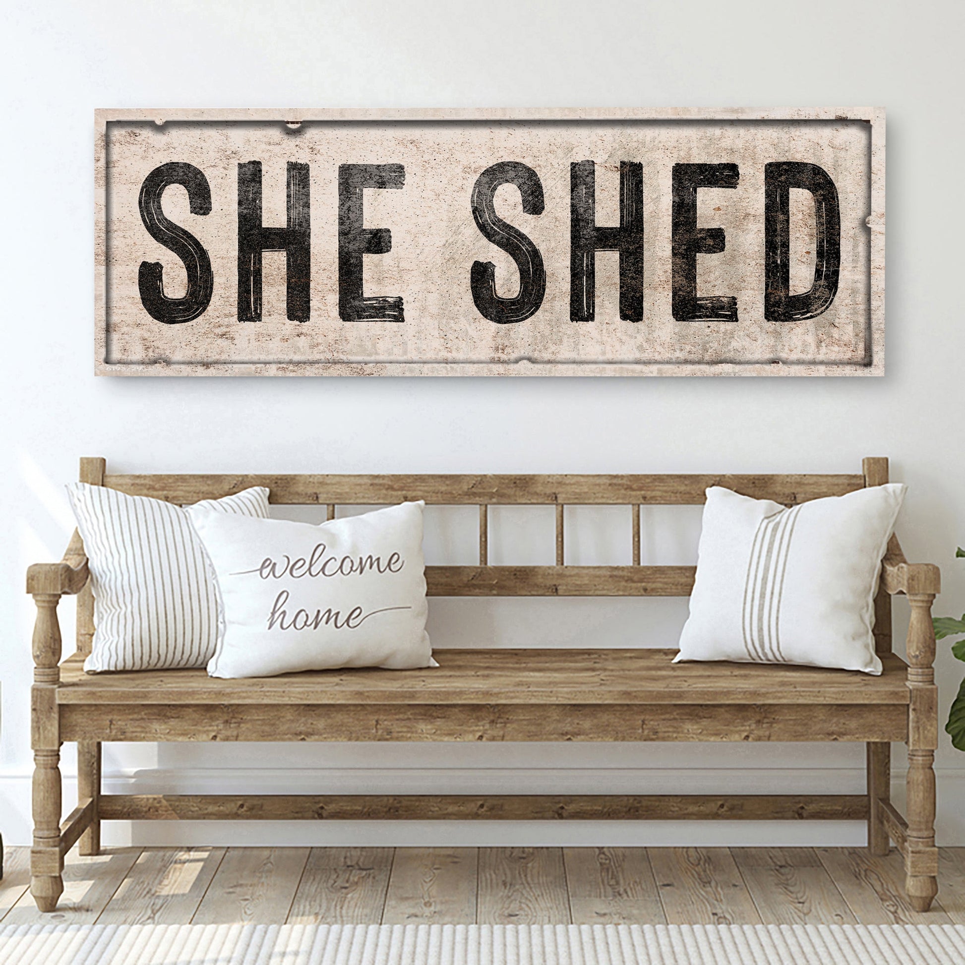 She Shed V - canvas