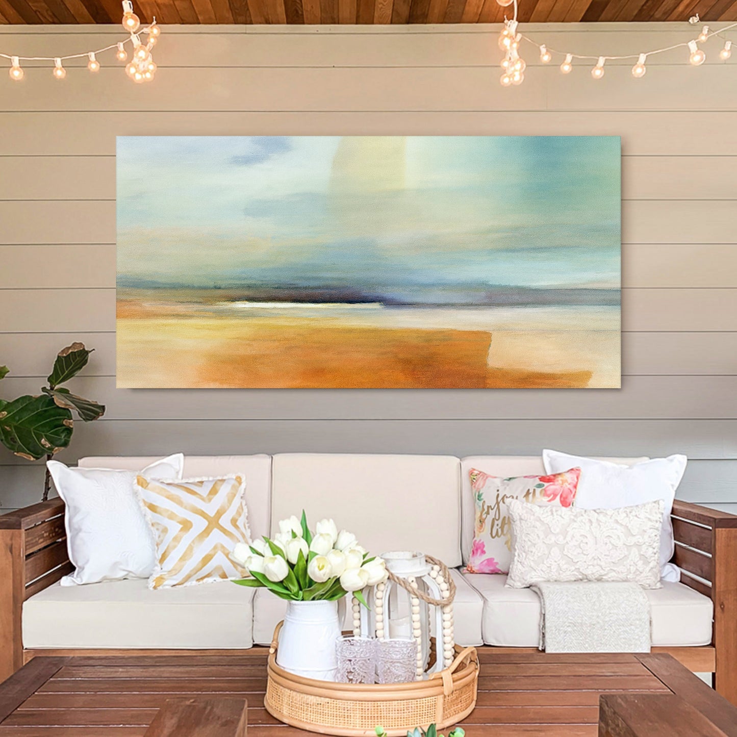 Beyond Horizon Abstract Wall Art