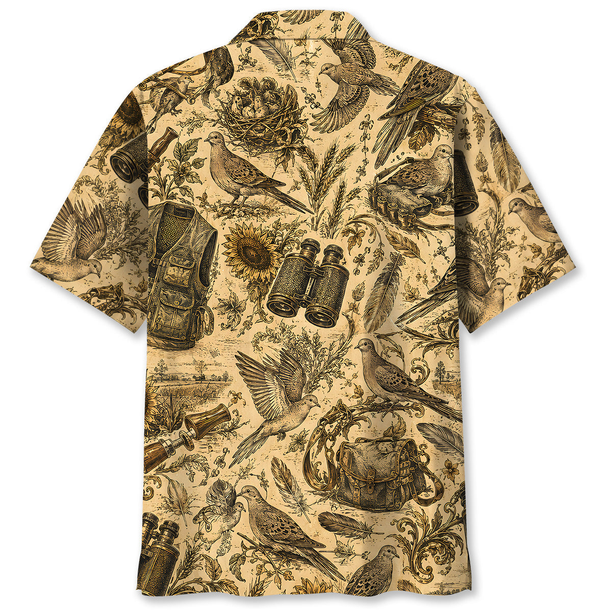 Dove Hunting Vintage Hawaiian Shirt