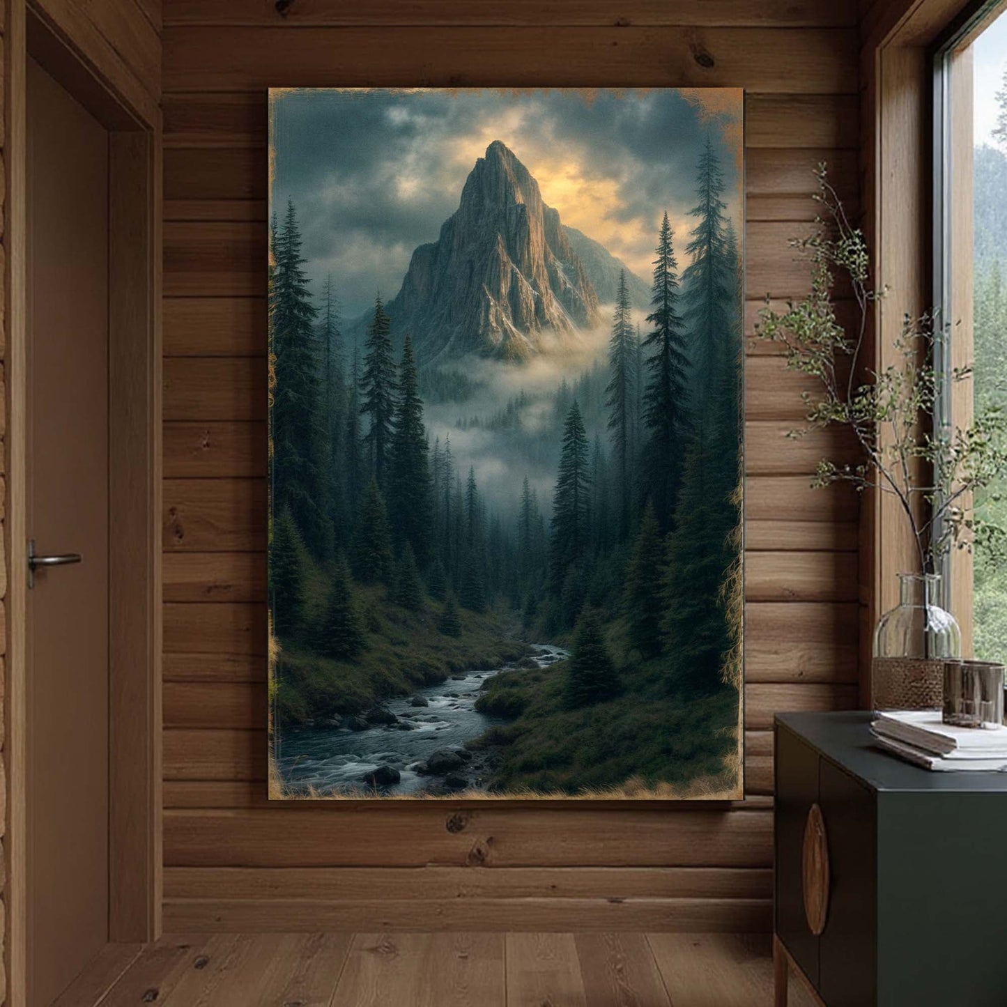 Sanctuary of the Peak Wall Art