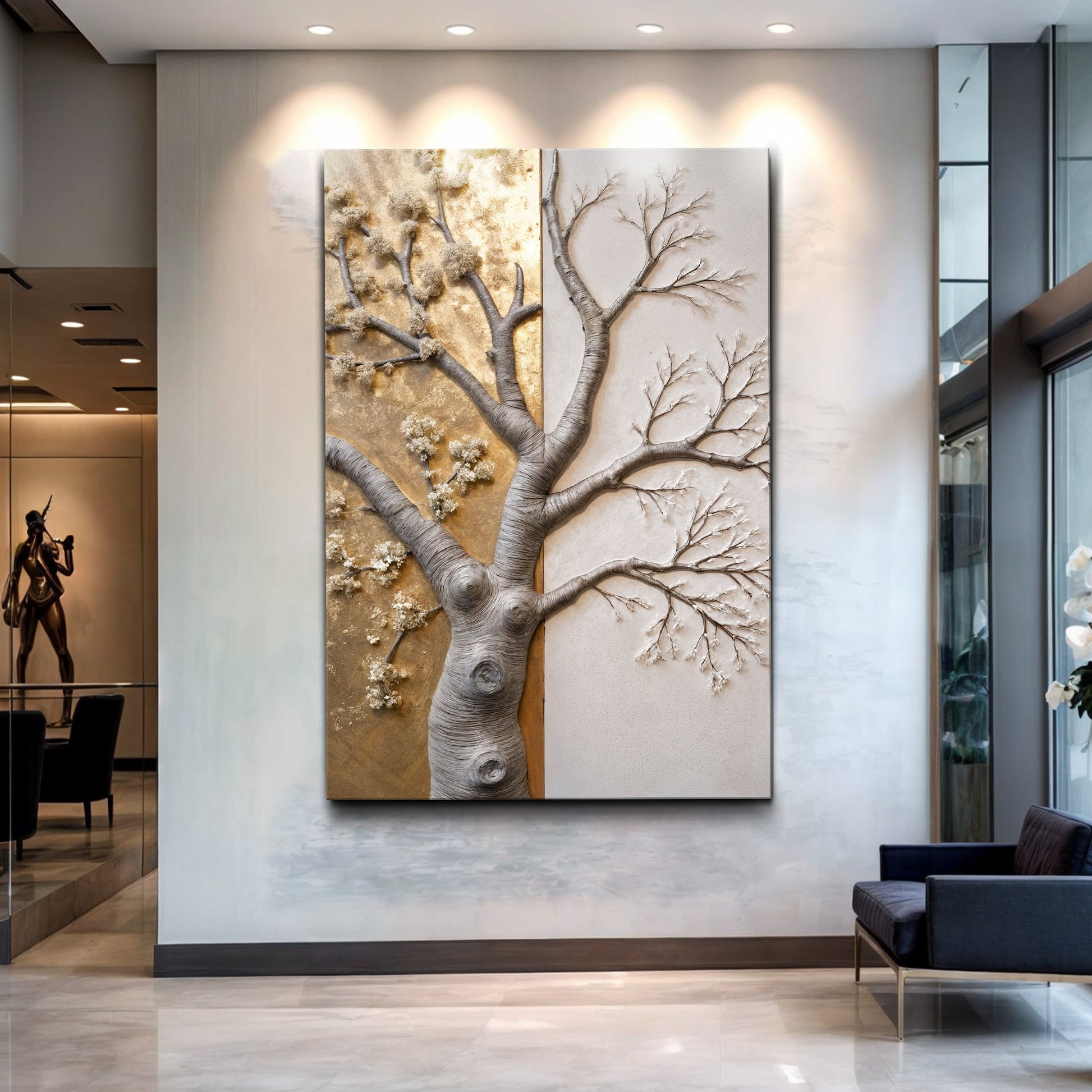 Tree American Basswood Wall Art