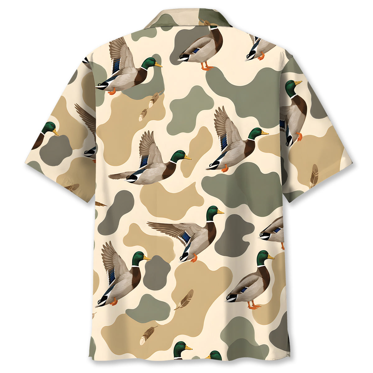 Hunting Mallard Duck Camouflage Hawaiian Shirt
