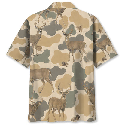 Deer Camouflage Hawaiian Shirt