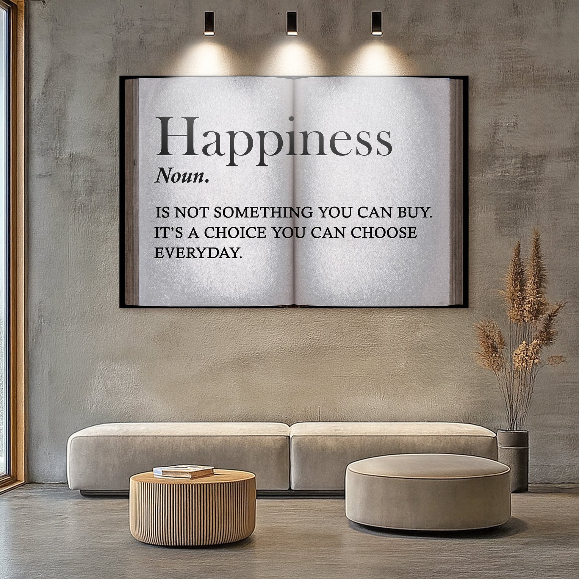 Happiness Is A Choice Wall Sign