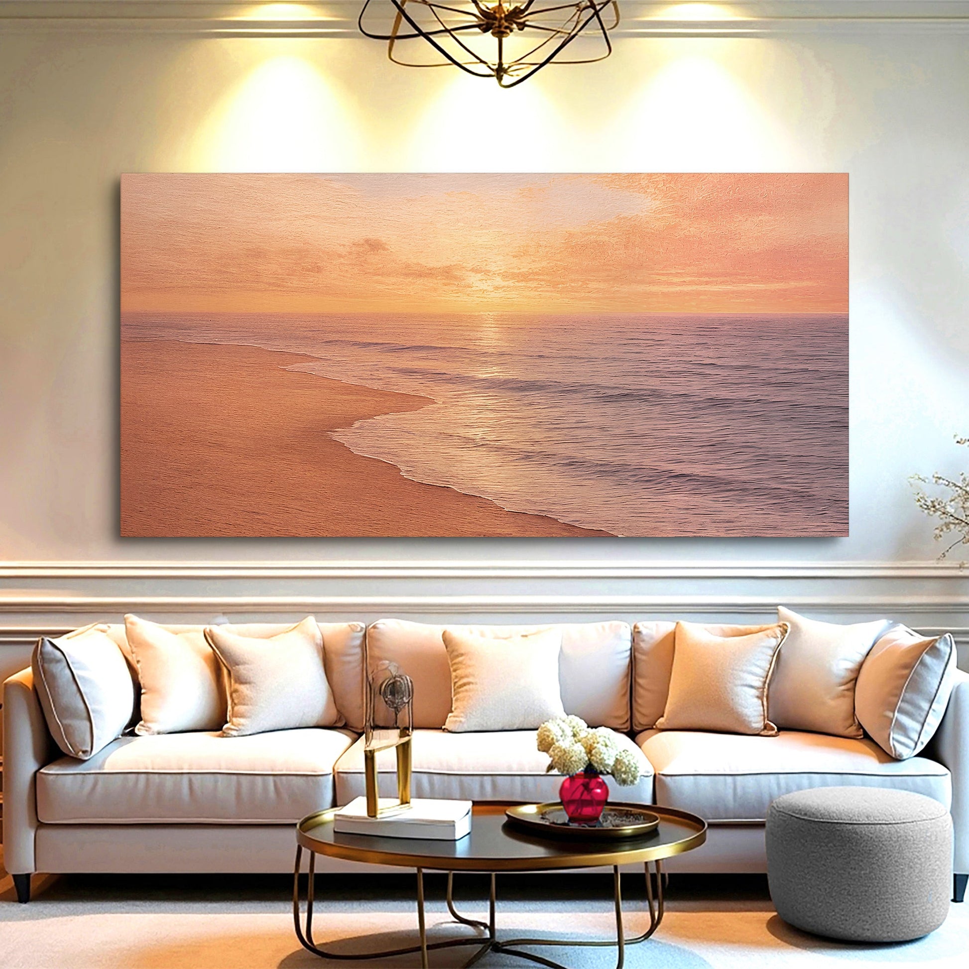 Beach Shoreline Coastal Wall Art IX