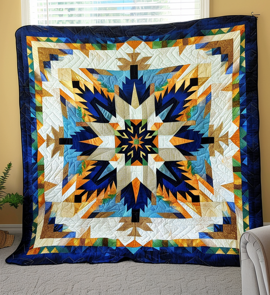 Spirit of the Mesa Quilted Blanket - Throw (55" x 60")