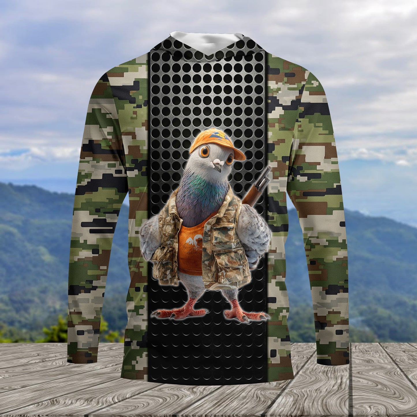 Funny Dove Hunting All Over Print Shirt